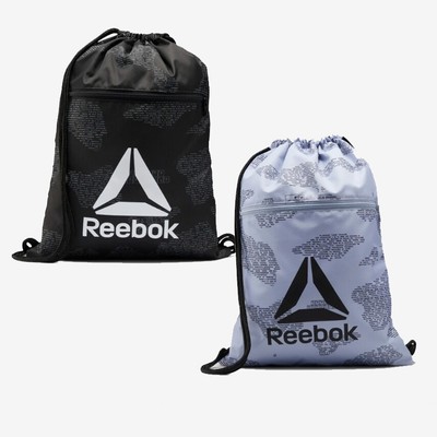 Reebok Gymsack Fitness Training Backpack Shoe bag EC5664 Black EC5665 EC5666 | eBay